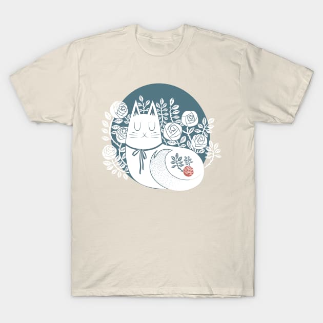 Content cat T-Shirt by AV